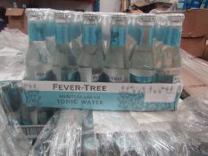 24x 200ml bottles of Fever Tree Mediterranean tonic water, BBE 10/2021, RRP £20