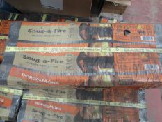 Snug-a-Fire - Peat Briquettes - 12.5kg - New & Packaged.