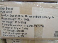 | 1X | SLIM CYCLE | UNCHECKED & BOXED | NO ONLINE RESALE | SKU C15060541516912 | RRP £229 |