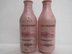 2x L'Oreal Professional - Serie Expert Vitamino Color Shampooing - 300ml - Unused.