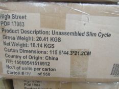 | 1X | SLIM CYCLE | UNCHECKED & BOXED | NO ONLINE RESALE | SKU C15060541516912 | RRP £229 |