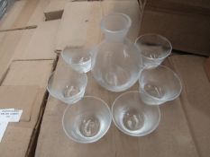 6 x Tornado - 7 Piece Shot Glass Sets - All New & Boxed.