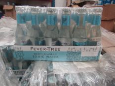 24x 200ml bottles of Fever Tree Mediterranean tonic water, BBE 10/2021, RRP £20