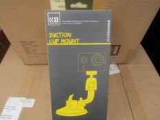 4x Kaiser Baas - Suction Cup Mount (Suitable For Action Camera) - New & Boxed.