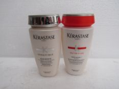 Kerastase Set : 1x Kerastase - Nutritive Bain Satin 1 250ml - Unused. 1x Kerastase - Densifique Bain