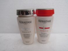 Kerastase Set : 1x Kerastase - Nutritive Bain Satin 1 250ml - Unused. 1x Kerastase - Densifique Bain