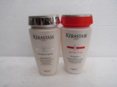 Kerastase Set : 1x Kerastase - Nutritive Bain Satin 1 250ml - Unused. 1x Kerastase - Densifique Bain