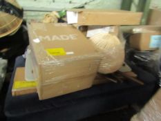 | 1X | PALLET OF FAULTY / MISSING PARTS / DAMAGED CUSTOMER RETURNS MADE.COM STOCK UNMANIFESTED |