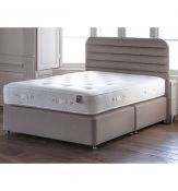 1 x GALLERY DIRECT Superior No Drawer Divan 135cm Plat Top 13 Longbridge RRP £499.99 SKU GAL-