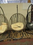 | 1X | COX AND COX HANGING CHAIR | NO MAJOR DAMAGE | RRP £425 |