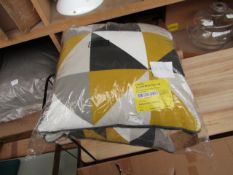 | 1X | MADE.COM HENRIK SET OF 2 CUSHIONS, MUSTARD GREY | LOOK UNUSED | RRP £ |