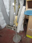 | 1X | MADE.COM GREY FLOOR LAMP WITH NO SHADE | UNCHECKED & NO BOX | RRP ? |