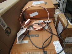 | 1X | SWOON MIDI PENDANT LIGHT IN COPPER | UNCHECKED AND BOXED - BULB NOT INCLUDED | RRP ?79 |