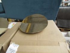 | 1X | SWOON WALL LIGHT, BRASS | NO VISIBLE DAMAGE (NO GUARANTEE) & BOXED | RRP ?69 |