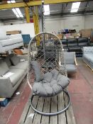 | 1X | COX AND COX HANGING CHAIR | NO MAJOR DAMAGE | RRP £425 |