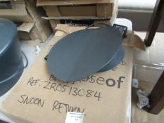 | 1X | SWOON WALL LIGHT, CHARCOAL | NO VISIBLE DAMAGE (NO GUARANTEE) & BOXED | RRP ?69 |