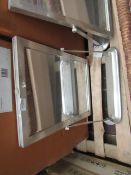 | 1X | COX & COX ANTIQUE SILVER TABLE MIRROR | NO VISIBLE DAMAGE (NO GUARANTEE) & BOXED | RRP