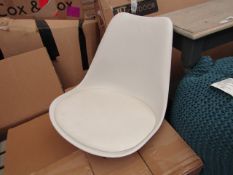 | 1X | MADE.COM THELMA OFFICE CHAIR, WHITE | LOOKS TO BE IN GOOD CONDITION & BOXED | RRP œ159 |