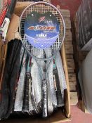 1x Grey Pro-5088 Tennis Racket - New