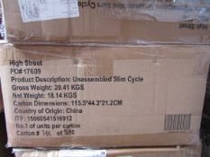 | 1X | SLIM CYCLE EXERCISE MACHINE | UNCHECKED & BOXED | NO ONLINE RESALE | RRP £230 |