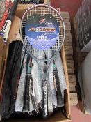 1x Grey Pro-5088 Tennis Racket - New