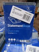 5x CHALLENGE STATEMENT BOOK DUPLICATE CARBONLESS 50 SETS, NEW IN PACKAGE.
