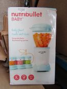 | 1X | NUTRIBULLET BABY | UNCHECKED & BOXED | NO ONLINE RESALE | RRP £60 |