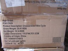 | 1X | SLIM CYCLE EXERCISE MACHINE | UNCHECKED & BOXED | NO ONLINE RESALE | RRP £230 |