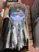 2x Tennis Rackets - New - Colours Vary as picked at random -