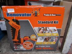 | 1X | RENOVATER TWIST A SAW STANDARD KIT |UNCHECKED & BOXED | NO ONLINE RESALE | RRP £-
