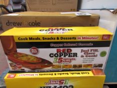 | 1X | RED COPPER 5 MINUTE CHEFF | UNCHECKED & BOXED | RRP 29.99 |