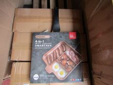 | 1X | COPPER CHEF QUADRA PAN | UNCHEKED & PACKAGED | RRP £45.99