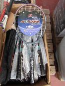 1x Grey Pro-5088 Tennis Racket - New