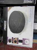 1X PRINCESS PRO ROBOT VACUUM DELUXE, UNCHECKED & BOXED, RRP 219.99 AT ARGOS.