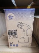 | 2X | VERTI STEAM PRO VERTICAL IRONING SYSTEMS | UNCHECKED & BOXED | NO ONLINE RESALE | RRP £39.