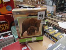 WWF Elephant Puzzle - Still sealed in box