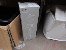 The Lighting Studio - Otto 3 Light LED Table Lamp Opal White Glass Shades - Unchecked & Boxed.