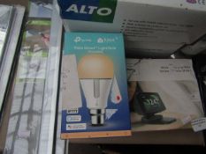 Tp-Link - Kasa Smart Dimmable Light Bulb / LED / 800 Lumens / Works With Alexa - Unchecked & Boxed.