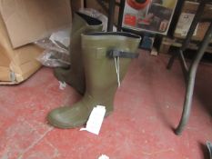 Unbranded - Kharki Green Wellington Boots - Size 11 - Unused & Packaged.
