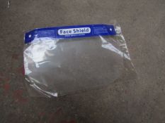 10x Face Sheild - Direct Splash Protection - New & Packaged.