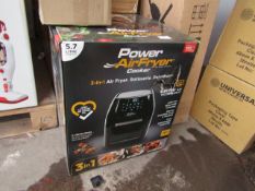 | 1X | POWER AIR FRYER COOKER 5.7LTR | UNCHECKED & BOXED | NO ONLINE RESALE | SKU - | RRP £149.