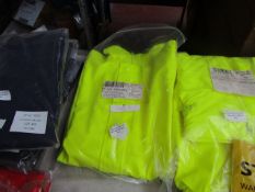 Unbranded - Polyethane 2 Piece Workwear Set : Jacket & Trousers - 2XL - Unused & Packaged.