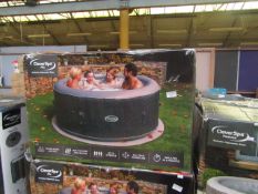 CleverSpa - Mia 4 person Hot tub - 800 Litre / Black / Automatically regulated, 365 freeze guard,