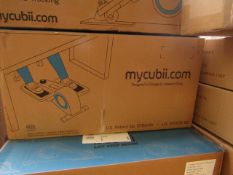 | 1X | CUBII UNDER DESK ELLIPTICAL WORKOUT | UNCHECKED & BOXED | NO ONLINE RE-SALE | RRP £179.99 |