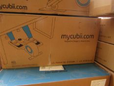 | 1X | CUBII UNDER DESK ELLIPTICAL WORKOUT | UNCHECKED & BOXED | NO ONLINE RE-SALE | RRP £179.99 |