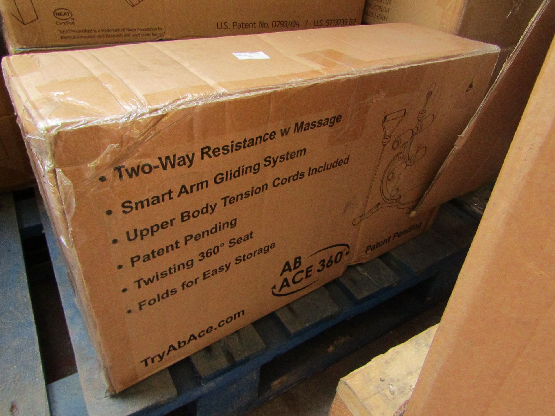 | 1X | AB ACE 360 TWO WAY RESISTANCE WITH MASSAGE | UNCHECKED & BOXED | NO ONLINE RESALE | SKU | RRP