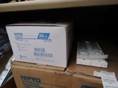 1x Box of 50 - Nipro syringe luer lock - unused & boxed.