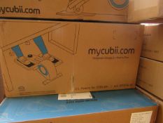 | 1X | CUBII UNDER DESK ELLIPTICAL WORKOUT | UNCHECKED & BOXED | NO ONLINE RE-SALE | RRP £179.99 |