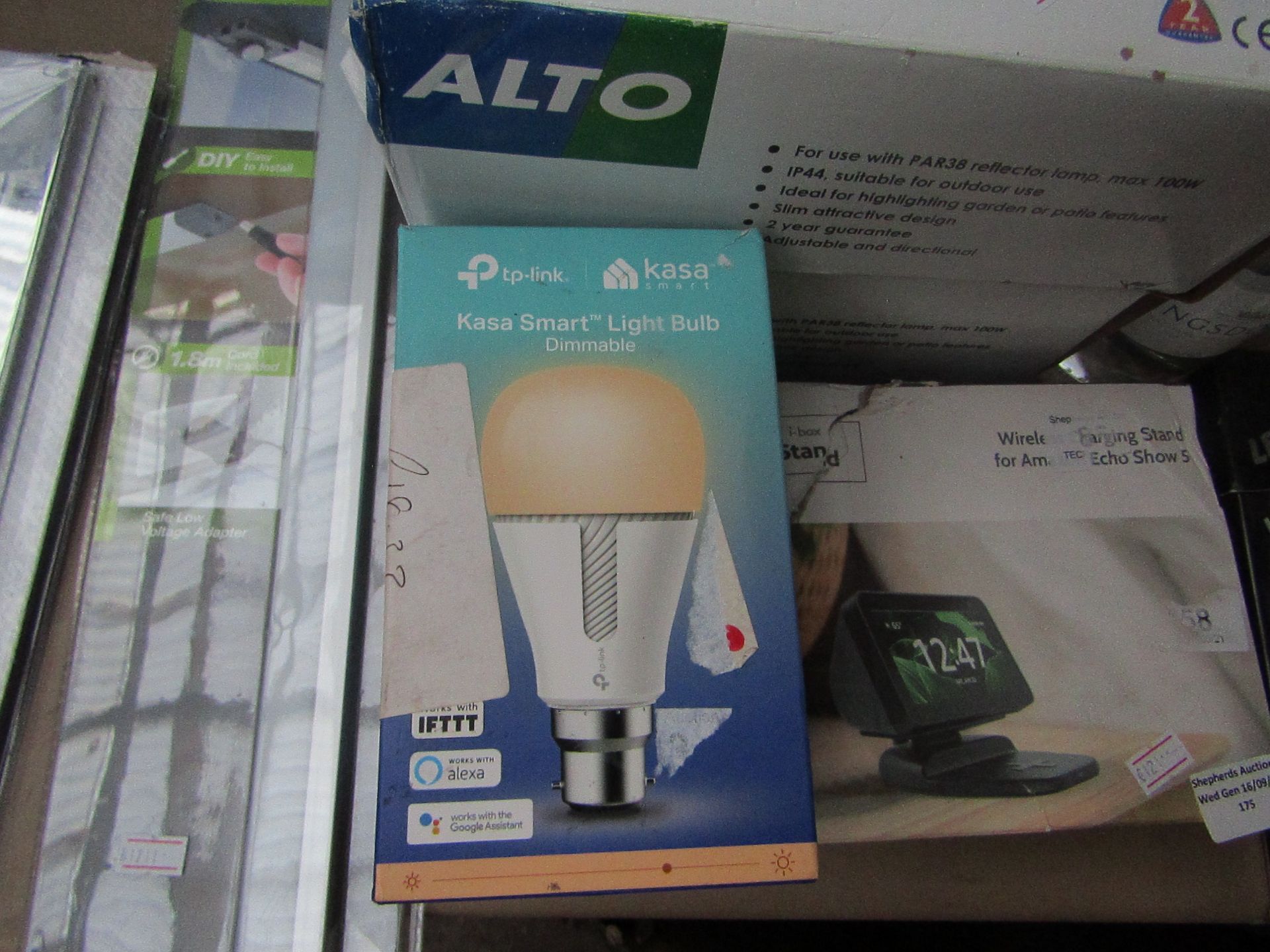 Tp-Link - Kasa Smart Dimmable Light Bulb / LED / 800 Lumens / Works With Alexa - Unchecked & Boxed.