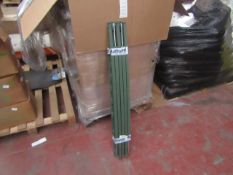 10 Pack of Rutland Green Economy Electric Fencing Poly Posts - New & Good Condition. RRP £25 @